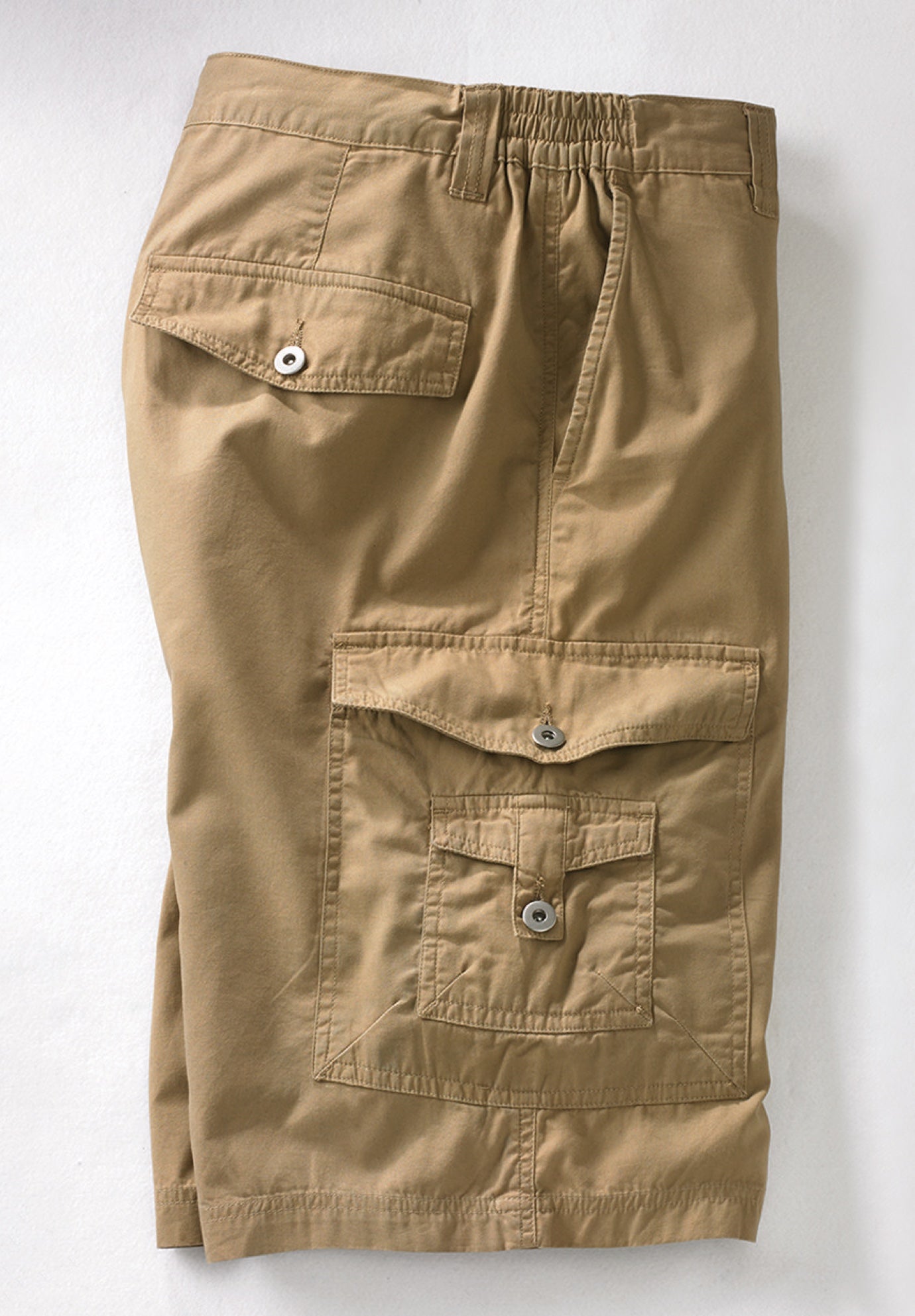 10" Side Elastic Canyon Cargo Shorts image number 3