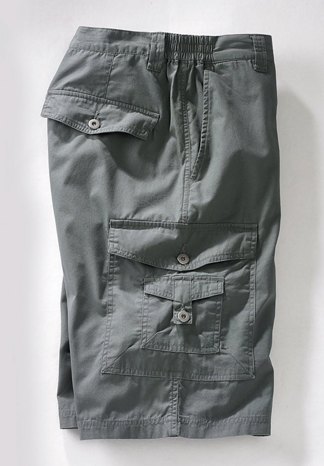 10" Side Elastic Canyon Cargo Shorts image number 4