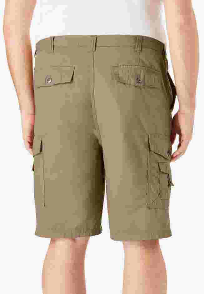 10" Side Elastic Canyon Cargo Shorts image number 1