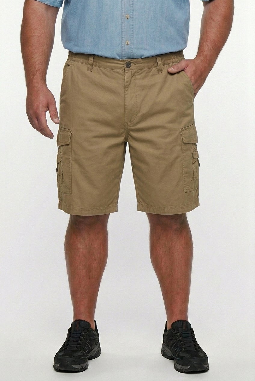 10" Side Elastic Canyon Cargo Shorts image number 0