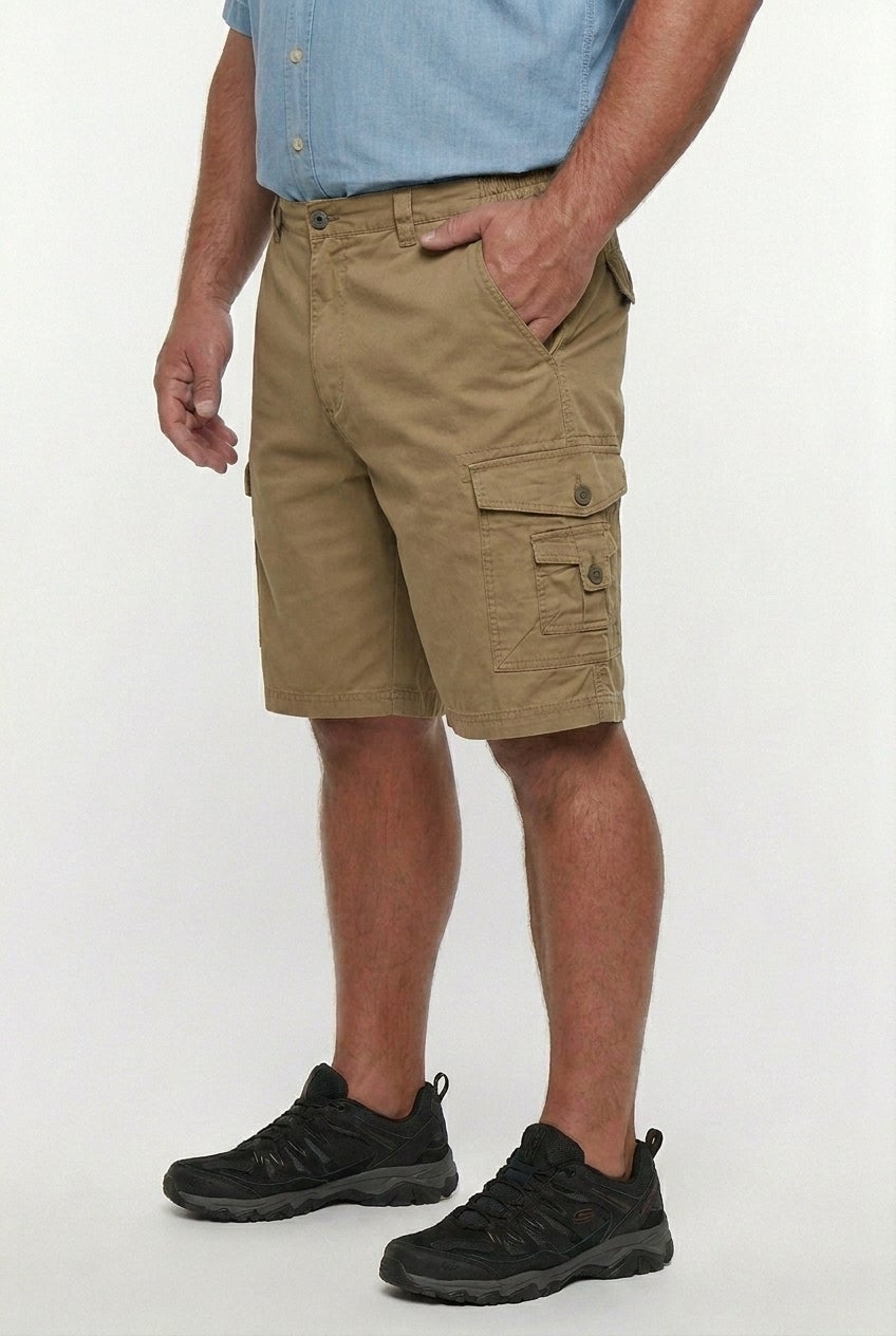 10" Side Elastic Canyon Cargo Shorts image number 1