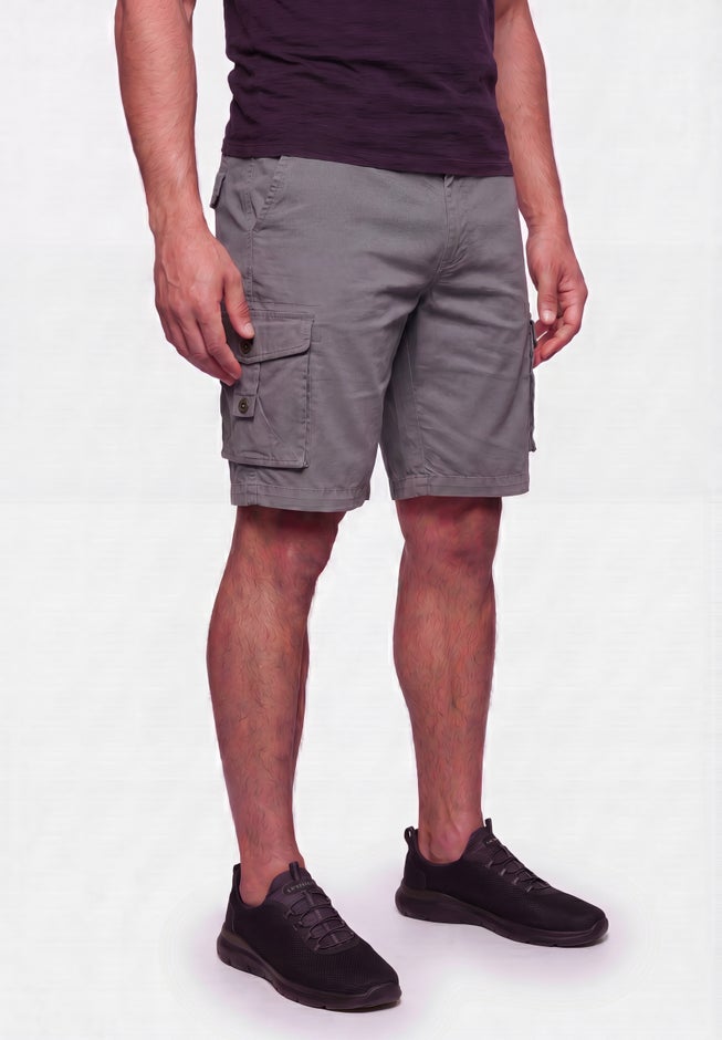 10" Side Elastic Canyon Cargo Shorts image number 1