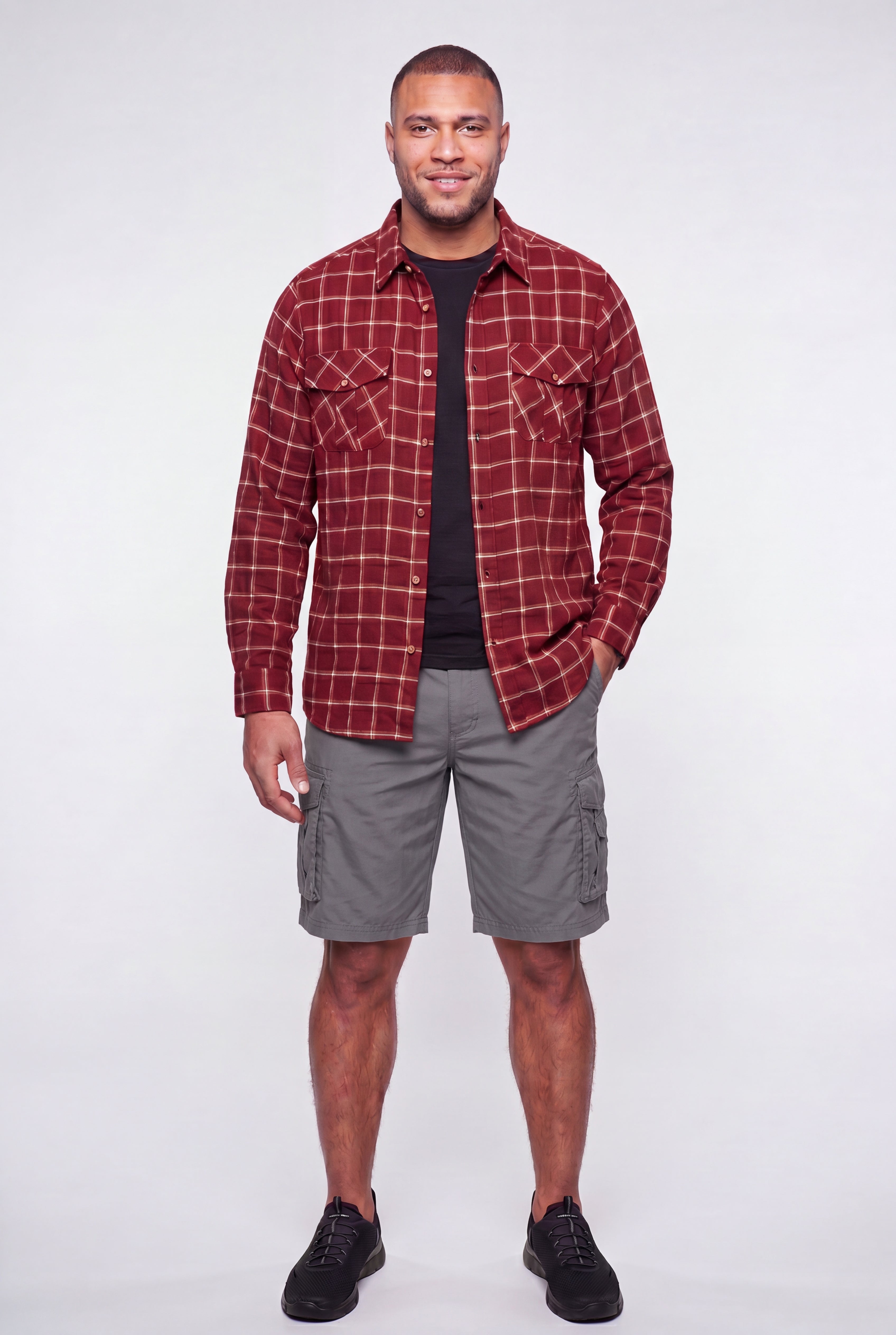 10" Side Elastic Canyon Cargo Shorts image number 3
