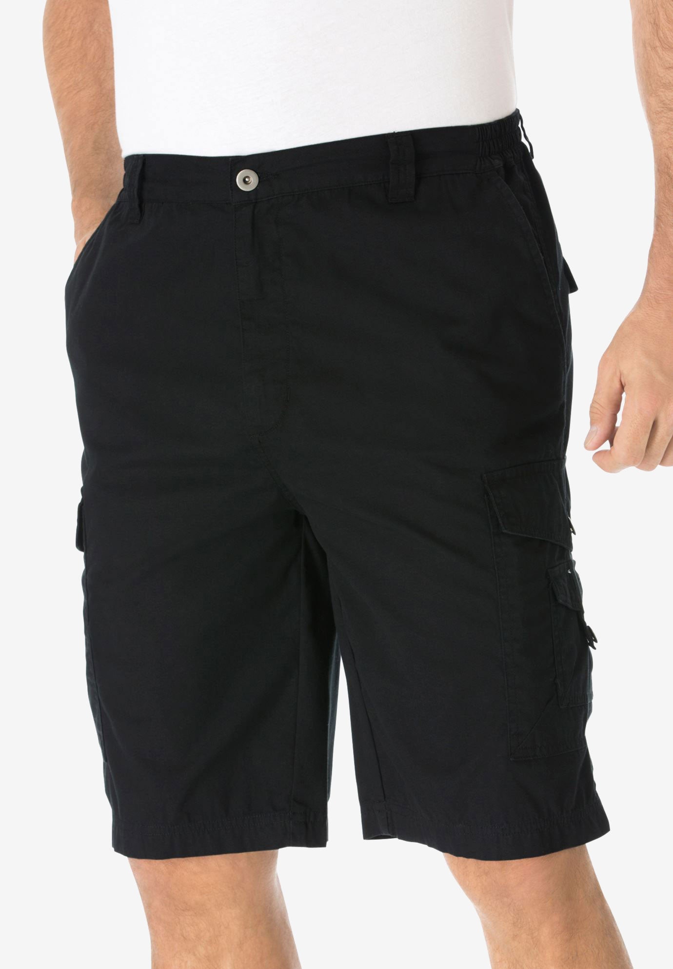 10" Side Elastic Canyon Cargo Shorts image number 0