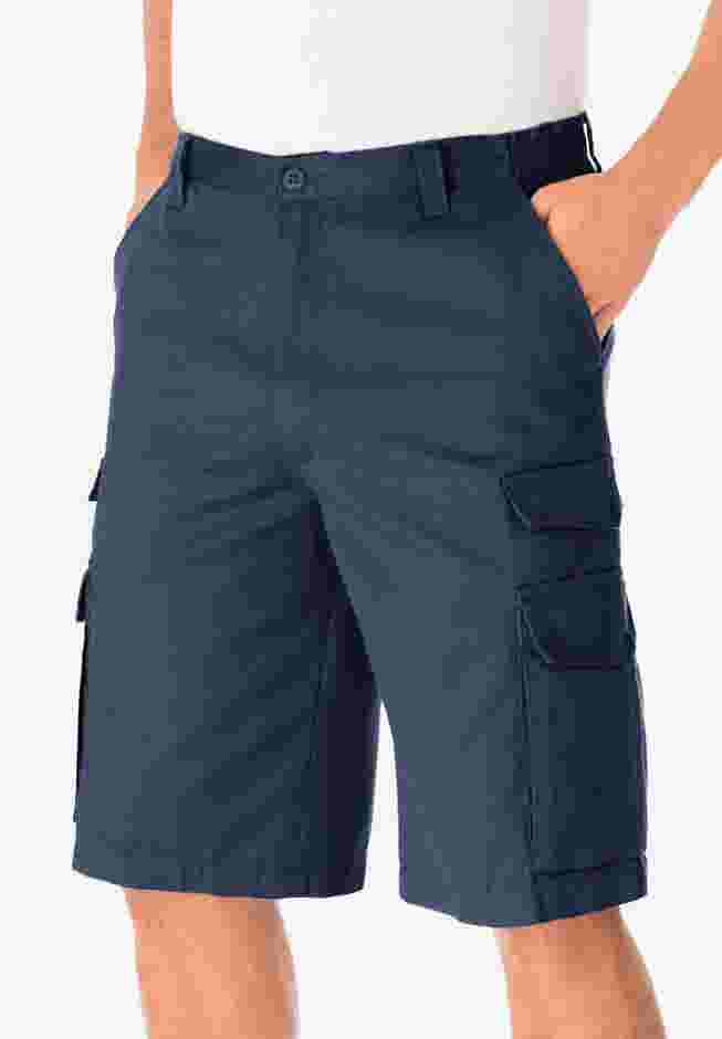 12" Side Elastic Cargo Shorts image number 0