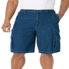 12" Side Elastic Cargo Shorts image number null