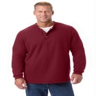 Bonded Sherpa Waffle Henley image number null