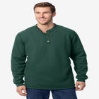 Bonded Sherpa Waffle Henley image number null