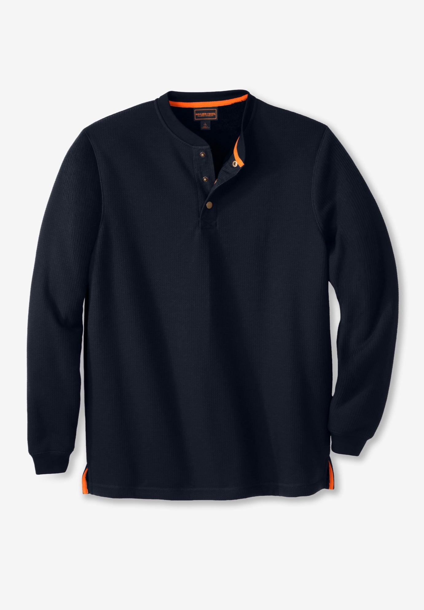 Bonded Sherpa Waffle Henley image number 3