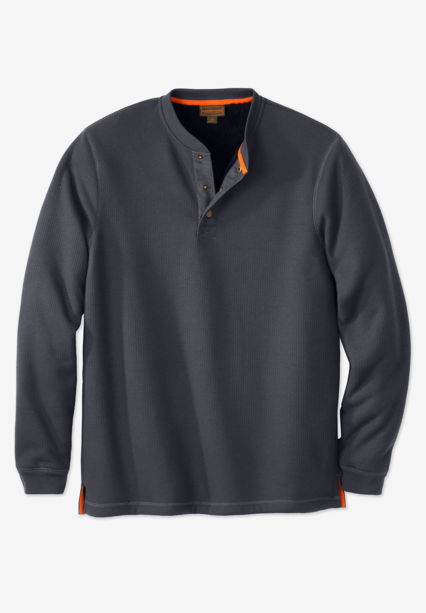 Bonded Sherpa Waffle Henley image number 0