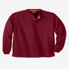 Bonded Sherpa Waffle Henley image number null