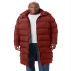 Long Quilted Puffer Coat image number null