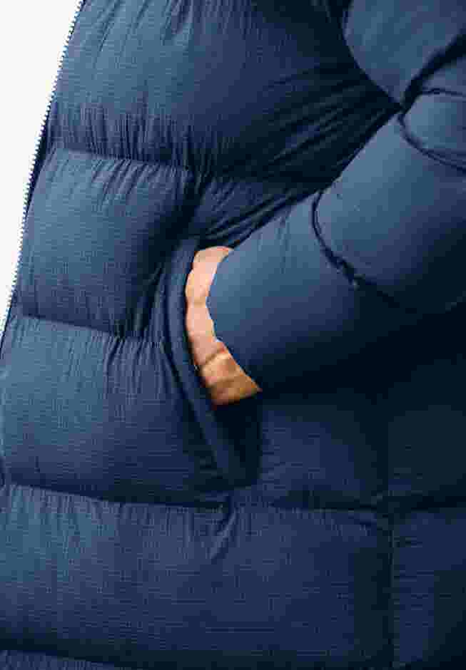 Long Quilted Puffer Coat image number 2