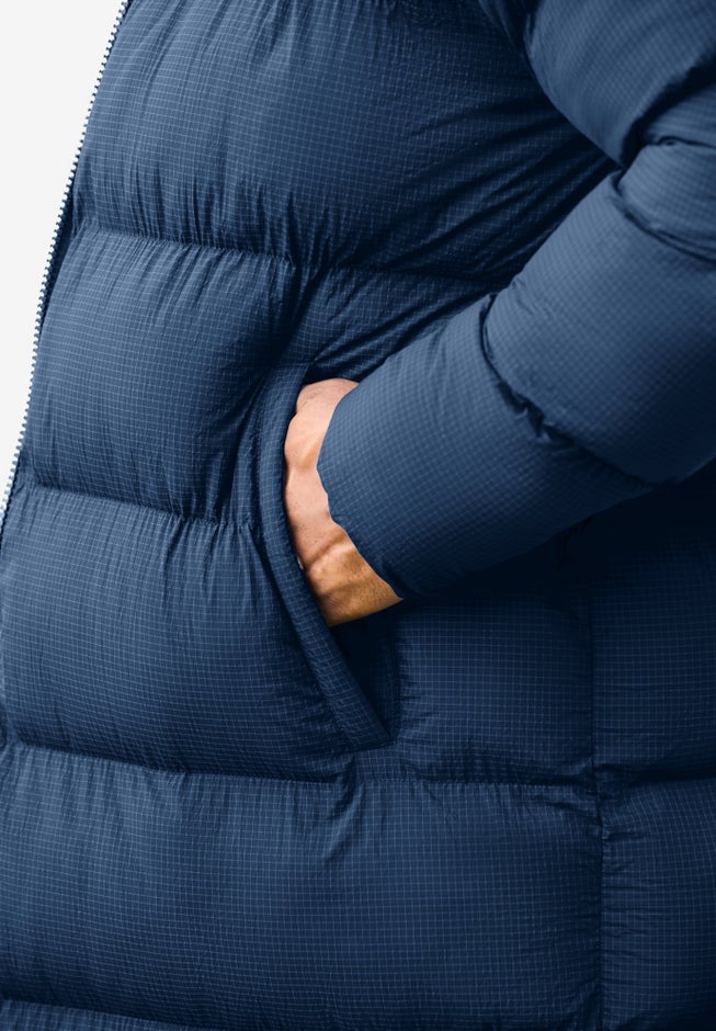 Long Quilted Puffer Coat image number 2