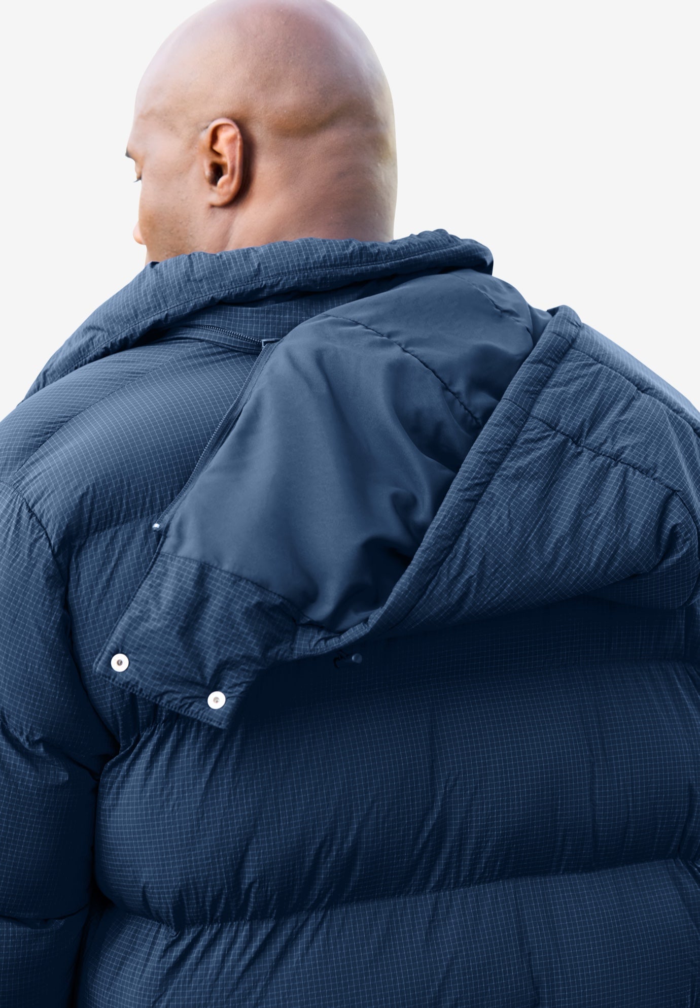 Long Quilted Puffer Coat image number 3