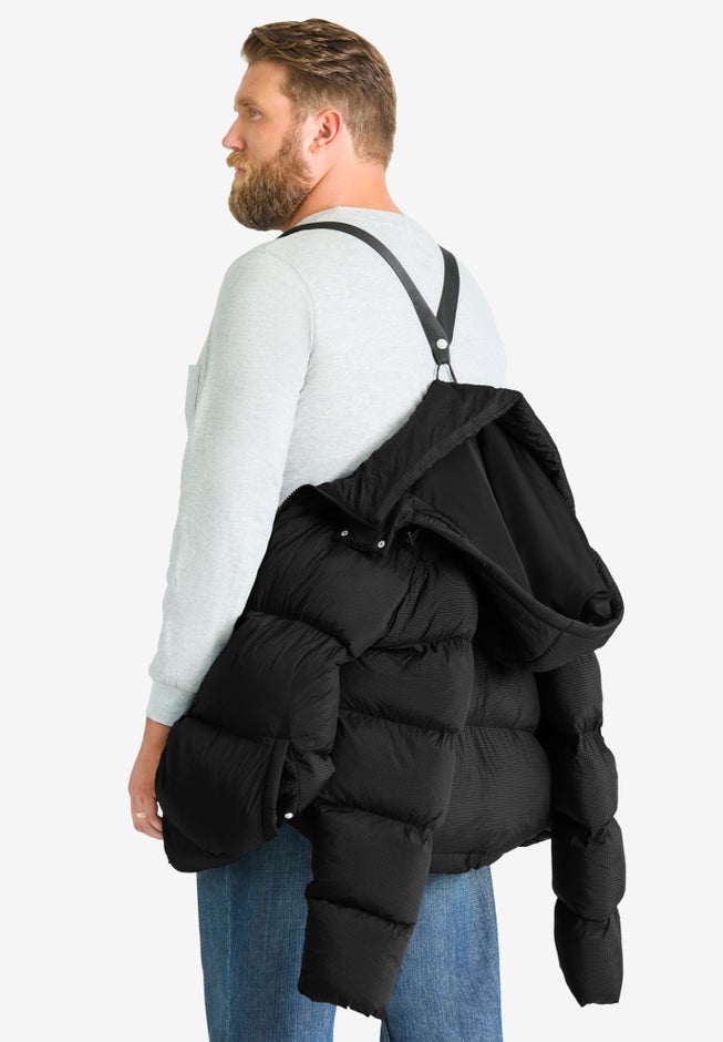 Long Quilted Puffer Coat image number 5