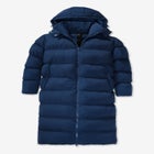 Long Quilted Puffer Coat image number null