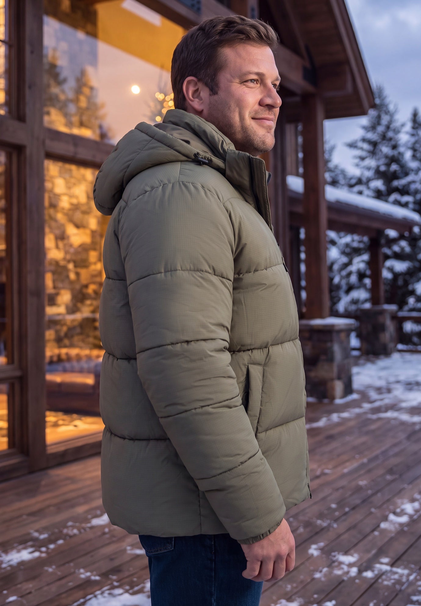 Hipster Quilted Puffer image number 3
