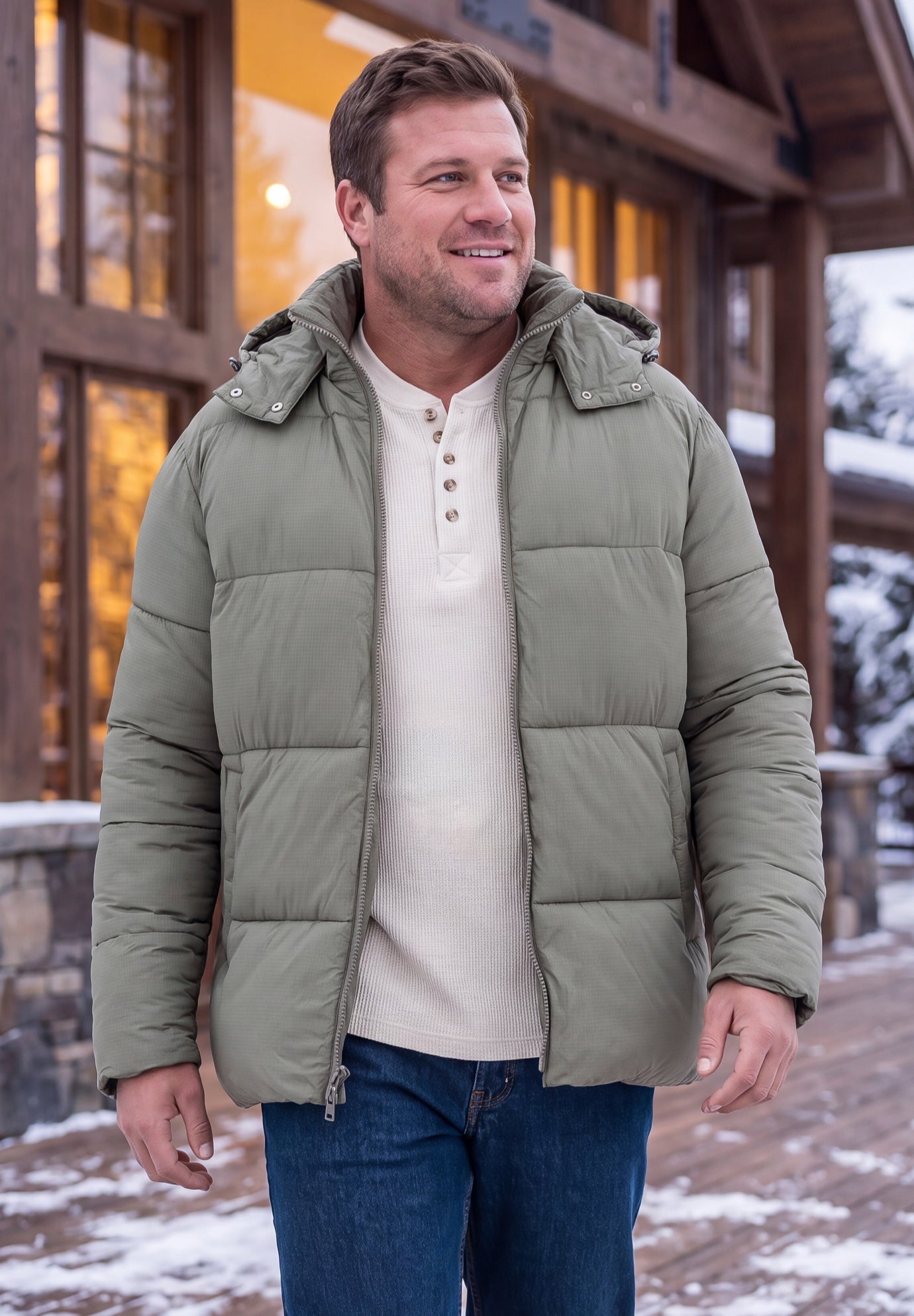 Hipster Quilted Puffer image number 1