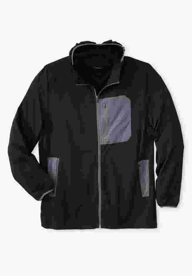 Performance Grid Zip-up Hoodie image number 0