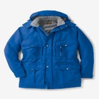 Fleece-Lined Parka with Detachable Hood and 6 Pockets image number null