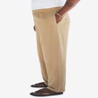 Elastic Waist Gauze Cotton Pants image number null