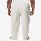 Elastic Waist Gauze Cotton Pants image number null