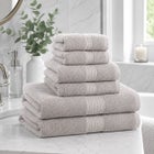 BH Studio 6-Piece 100% Cotton Bath Towel Set, 550 GSM image number 9