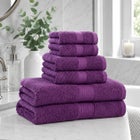 BH Studio 6-Piece 100% Cotton Bath Towel Set, 550 GSM image number 0
