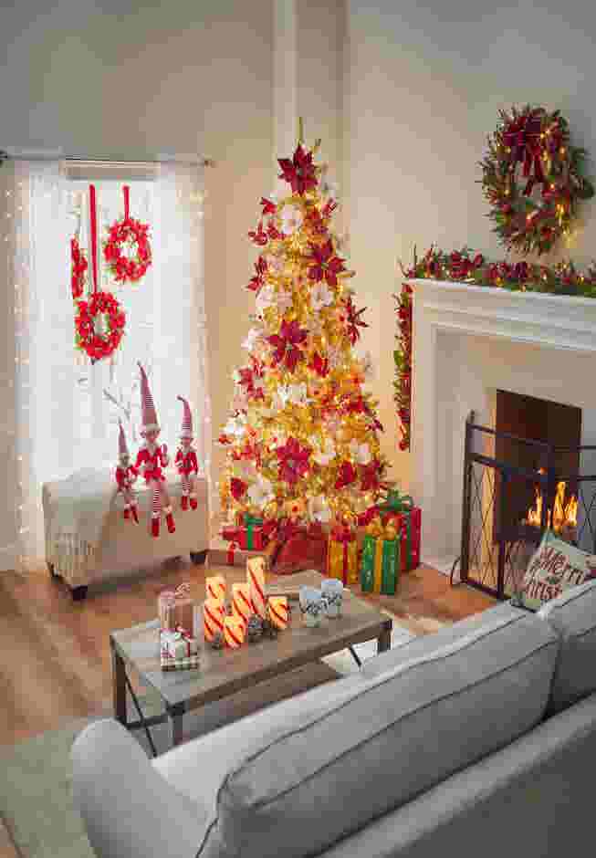 26" Pre-Lit Bordeaux Wreath image number 1