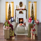 6' Pre-Lit Bordeaux Garland image number null