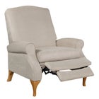 350 lbs. Weight Capacity Faux Suede Recliner image number null