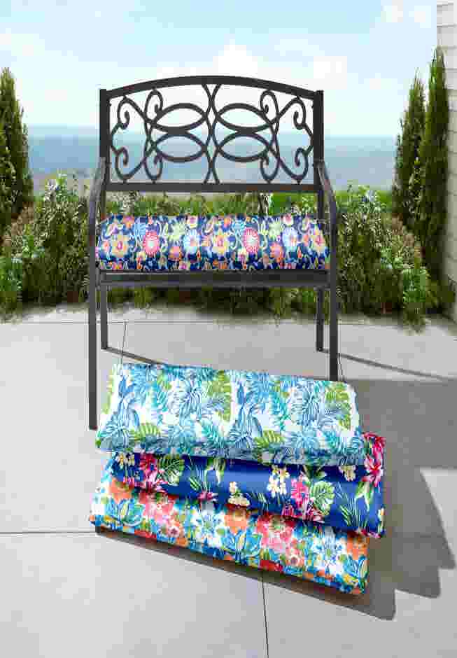 Steel Garden Bench image number 1