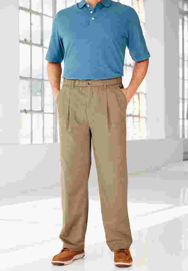 Knockarounds® Full-Elastic Waist Pleated Pants image number 3