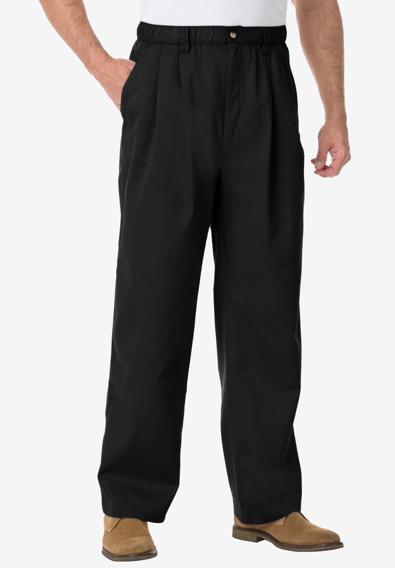 Knockarounds® Full-Elastic Waist Pleated Pants image number 0