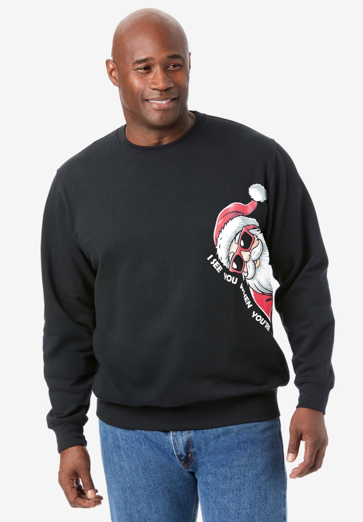 Graphic Fleece Sweatshirt image number 1