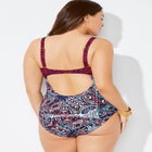 Cut Out Underwire One Piece Swimsuit image number null