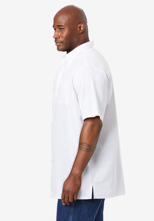 Short-Sleeve Linen Shirt image number 2