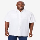 Short-Sleeve Linen Shirt image number null