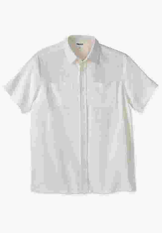 Short-Sleeve Linen Shirt image number 0