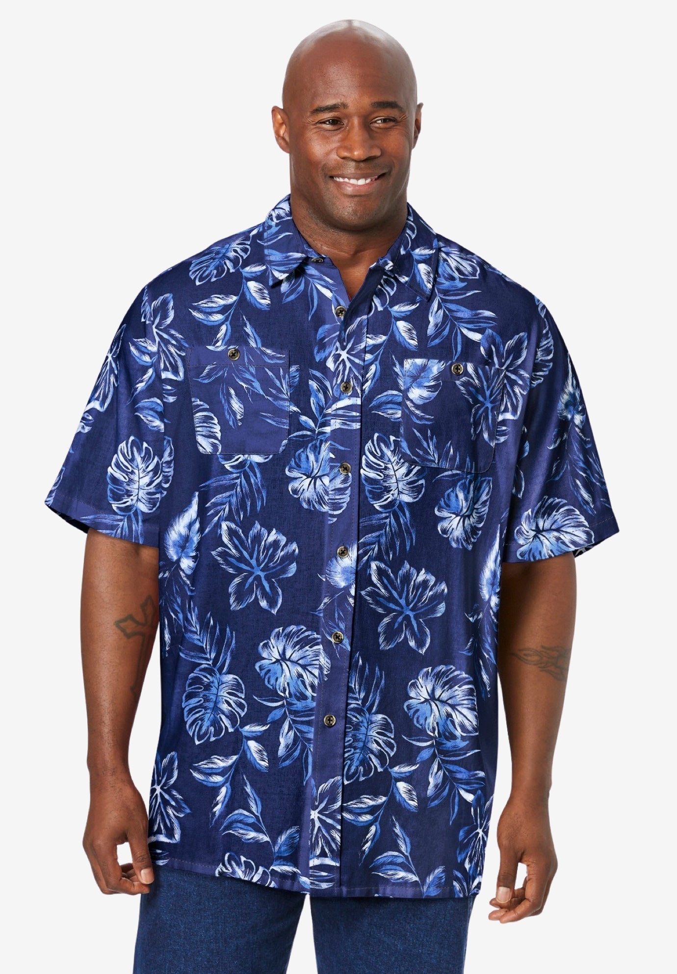 Short-Sleeve Linen Shirt image number 0