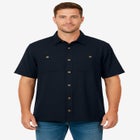 Short-Sleeve Linen Shirt image number null