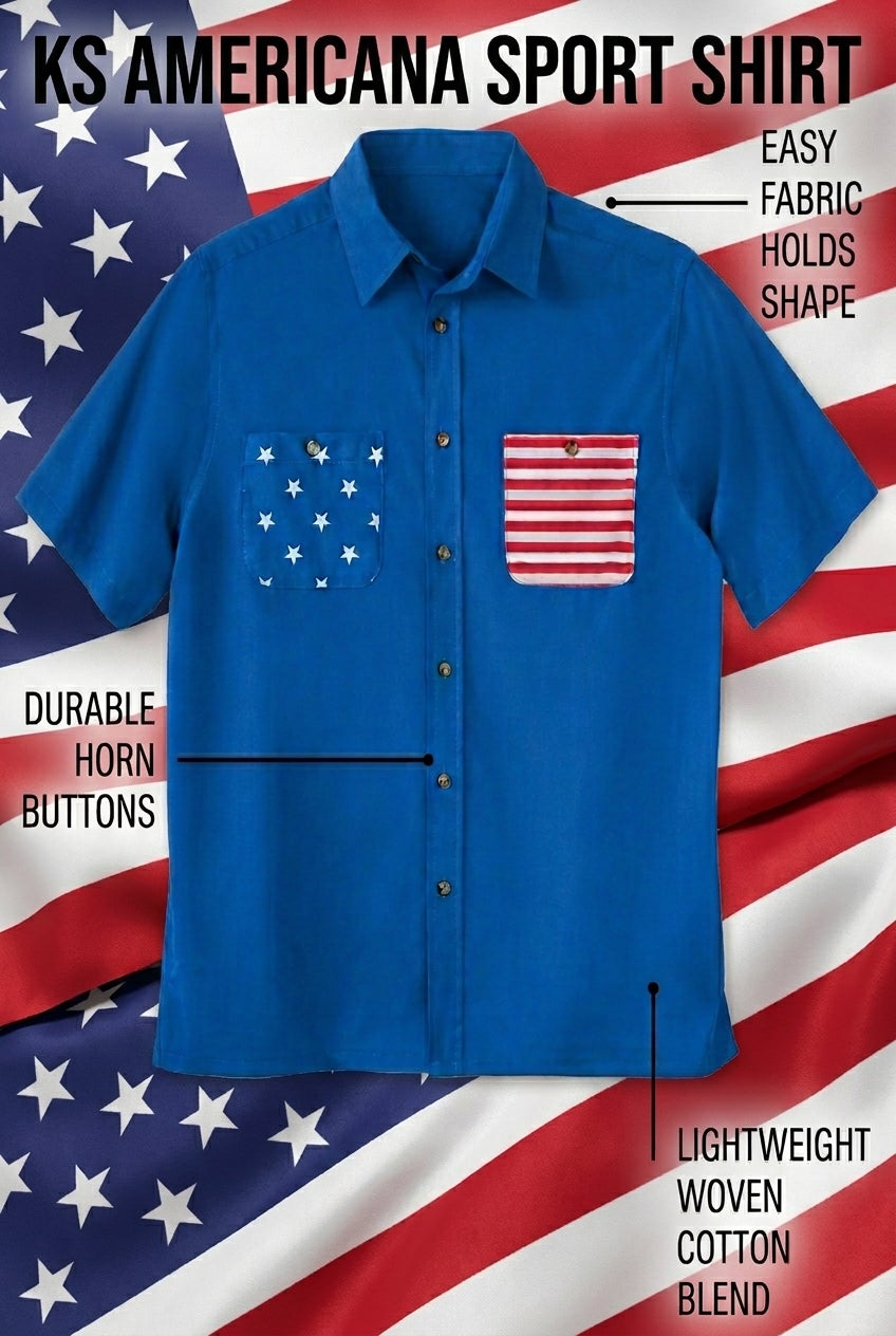 Short Sleeve American Sport Shirt image number 1