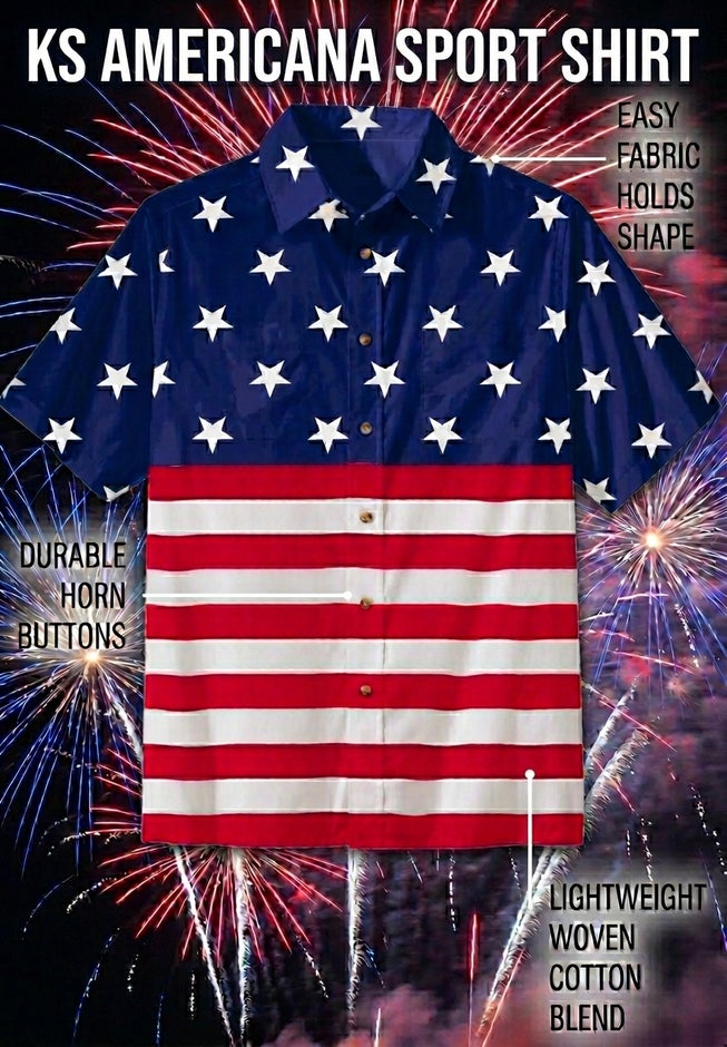 Short Sleeve American Sport Shirt image number 1