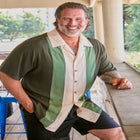 Colorblock Camp Shirt image number null