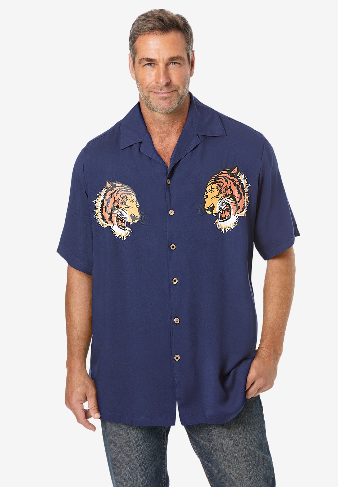 Colorblock Camp Shirt image number 0