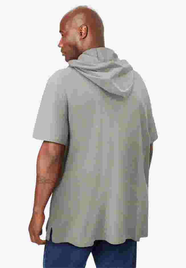Gauze Short-Sleeve Hoodie image number 1