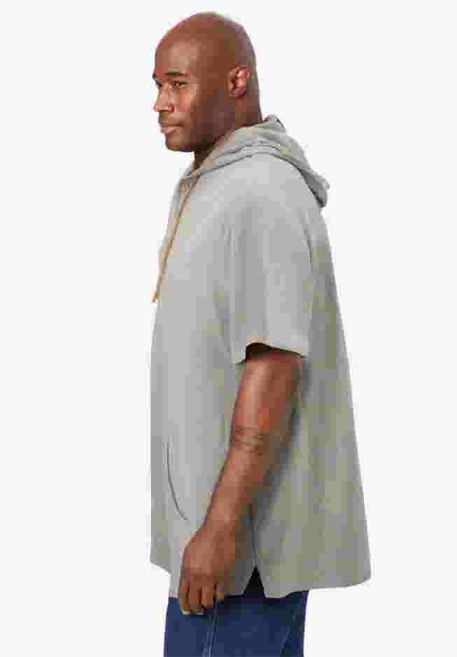 Gauze Short-Sleeve Hoodie image number 2