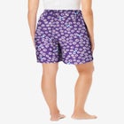 Print Pajama Shorts image number null