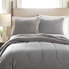 Reversible Micro Flannel® Sherpa 3-Pc. Comforter Set image number null